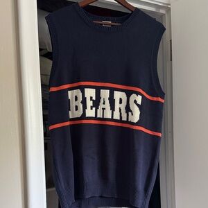 Mike Ditka Navy Bears Crewneck Sweater